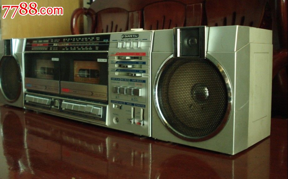 功能好音质优日本原装sanyo-w22三洋收录机/三洋录音机