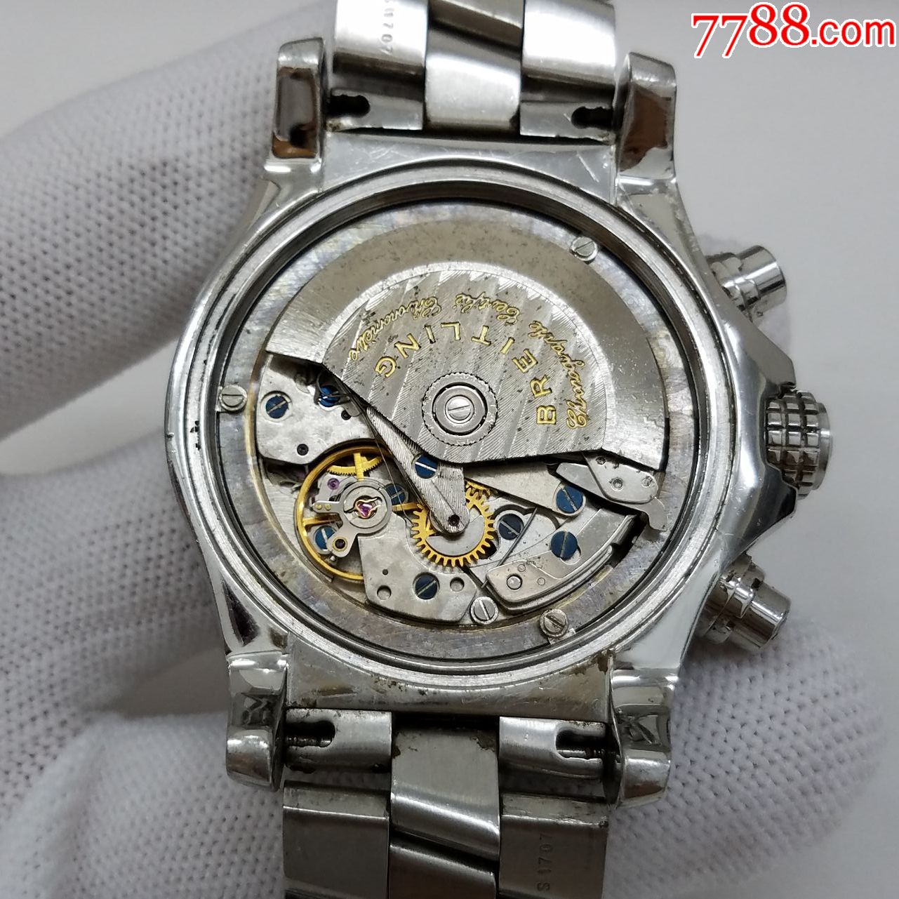 【搭载国产7750精磨机芯】【大号】自动机械计时男表【活动旋转外圈】