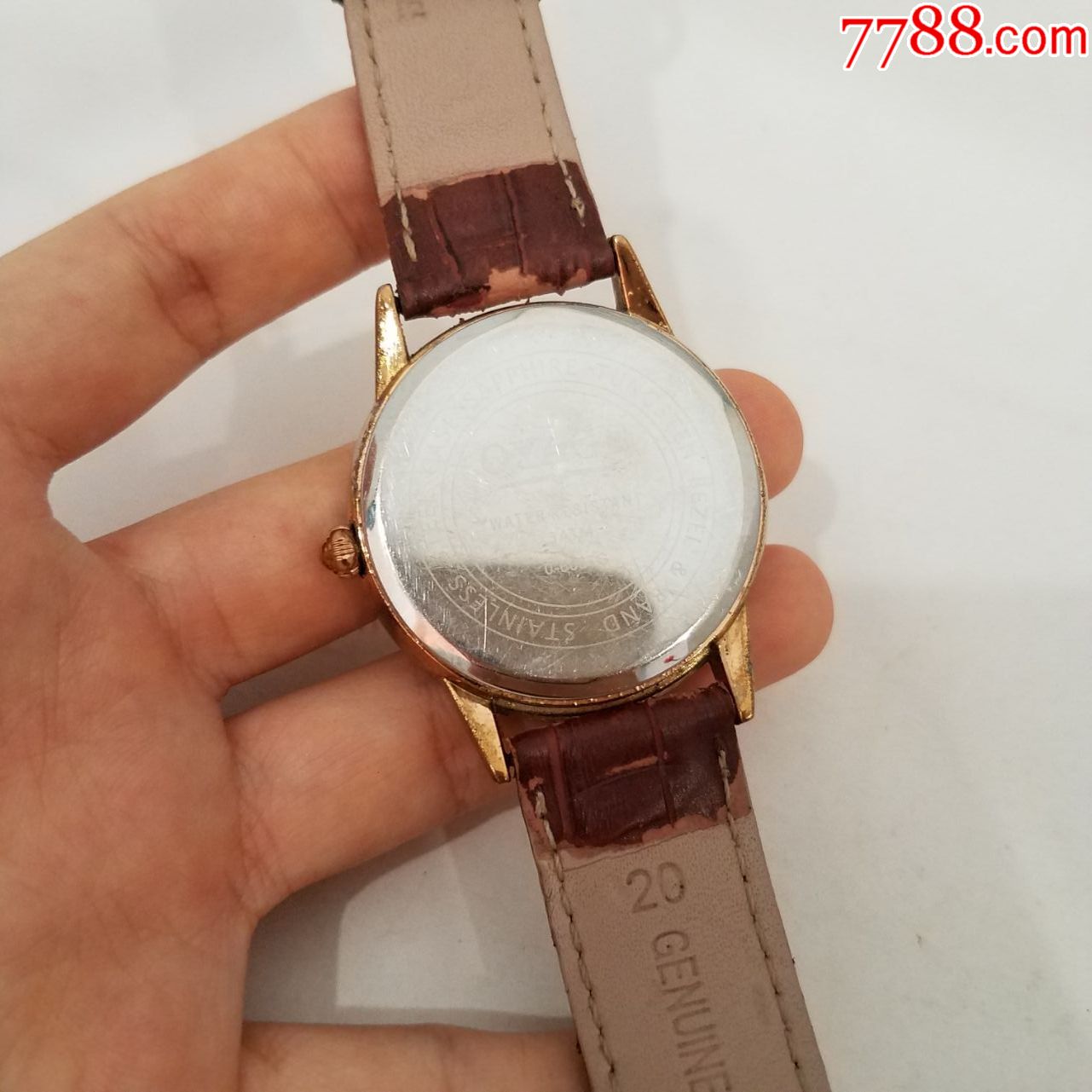 欧雅格oyage电子男表【独特小三针设计】【玫瑰金立体刻度】【走时