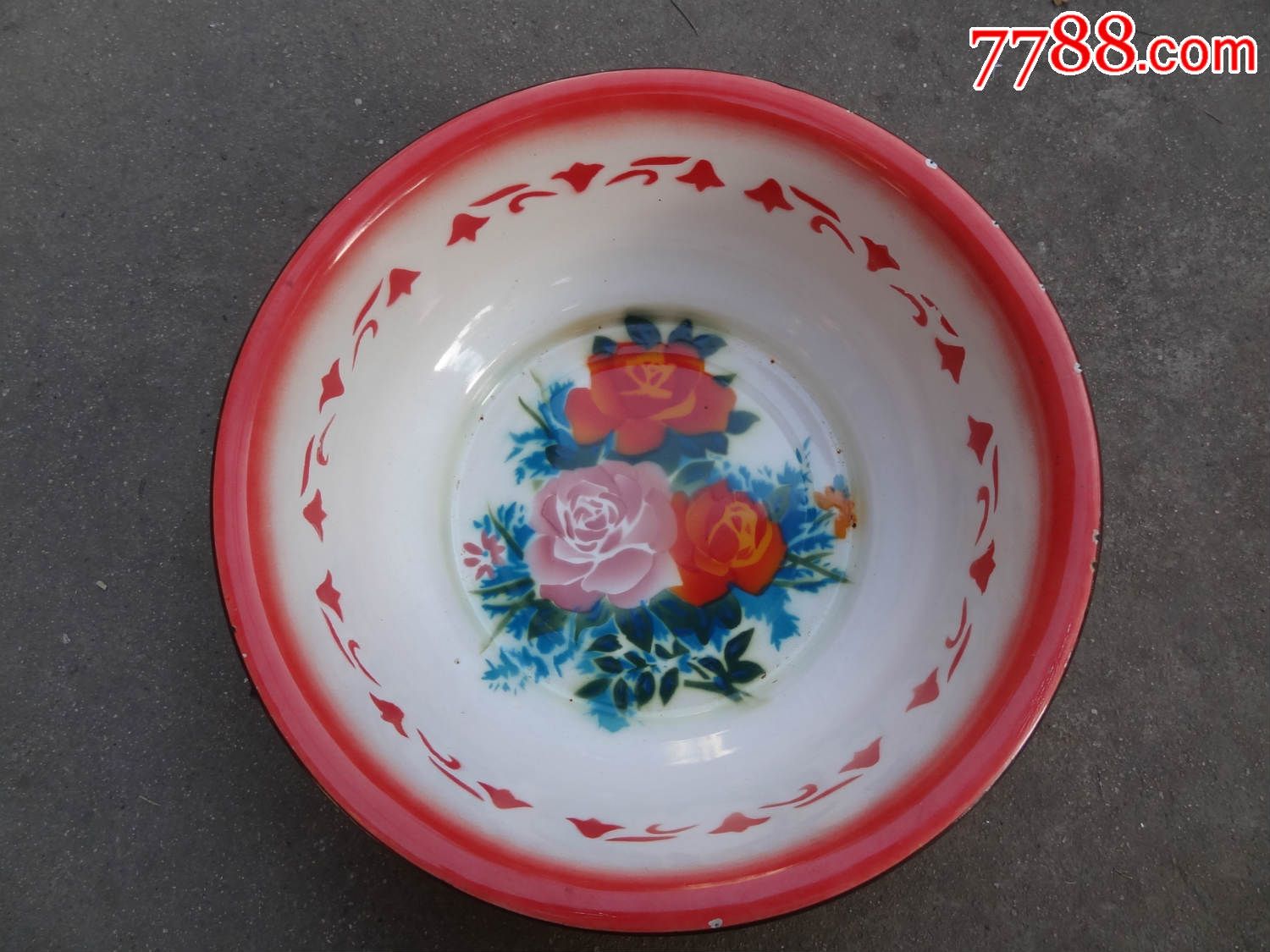 八十年代北京加厚脸盆