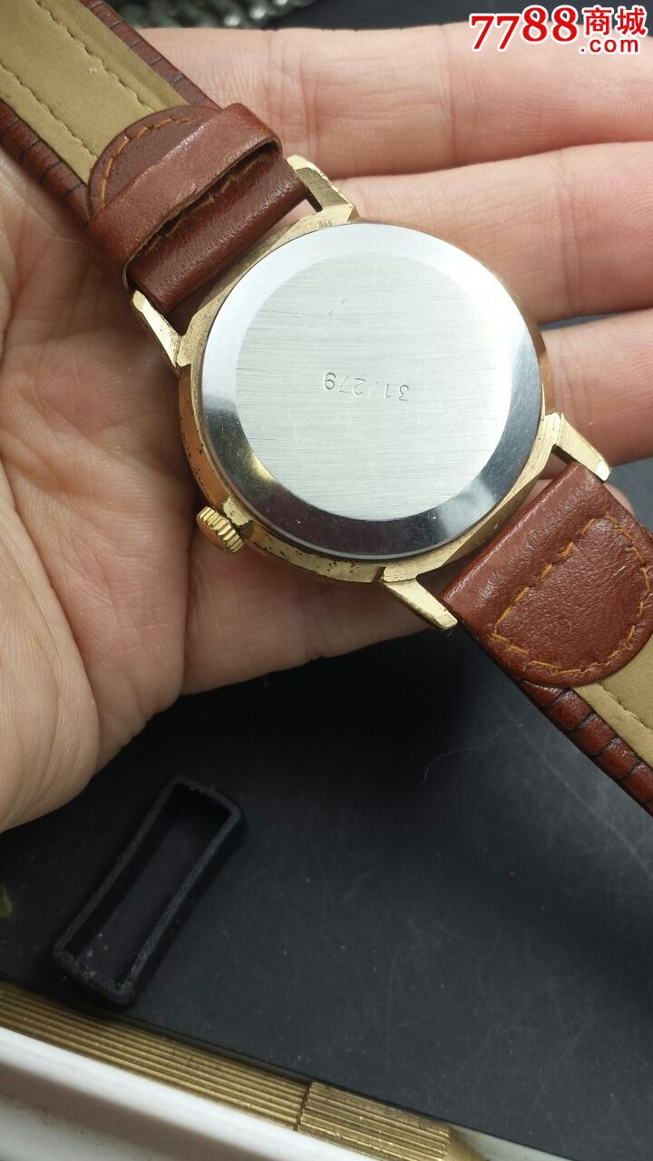 古董cardinal带日历手表不满意可退货