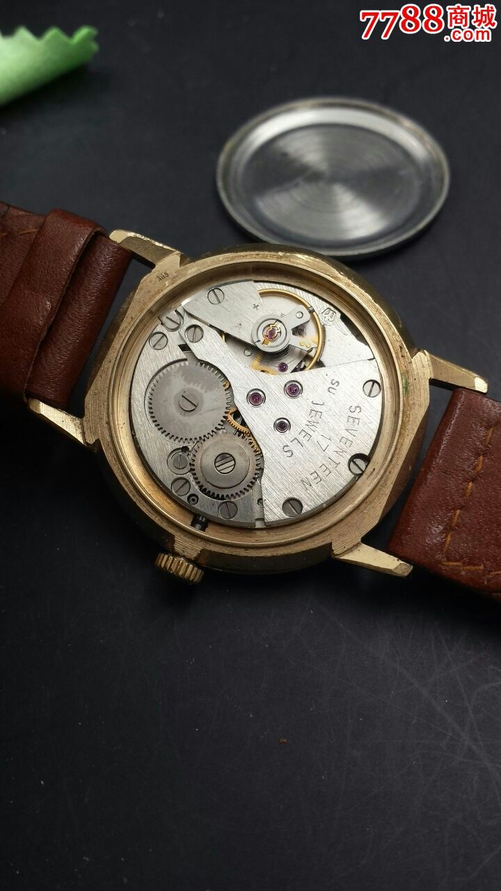 古董cardinal带日历手表不满意可退货