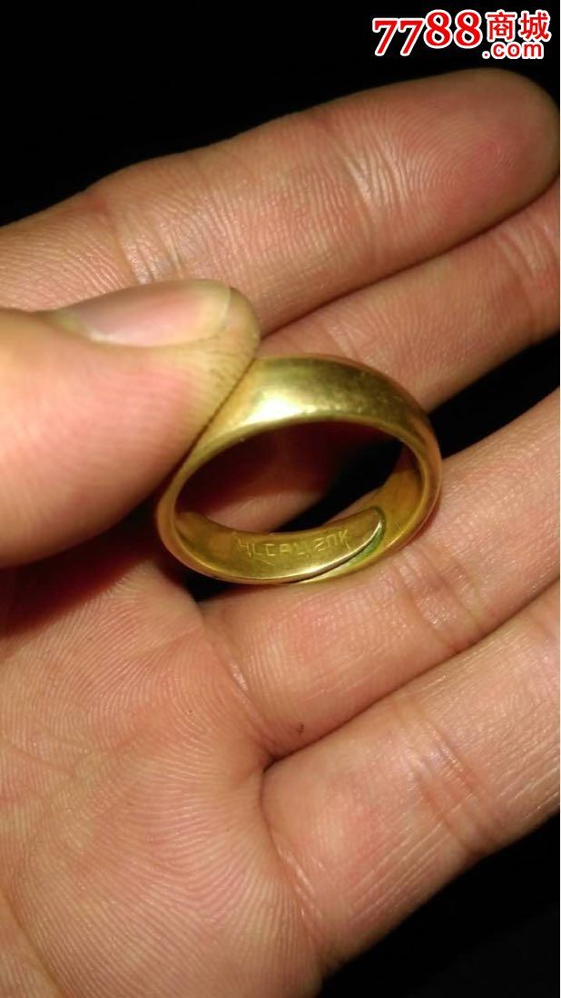 20k金戒指一只