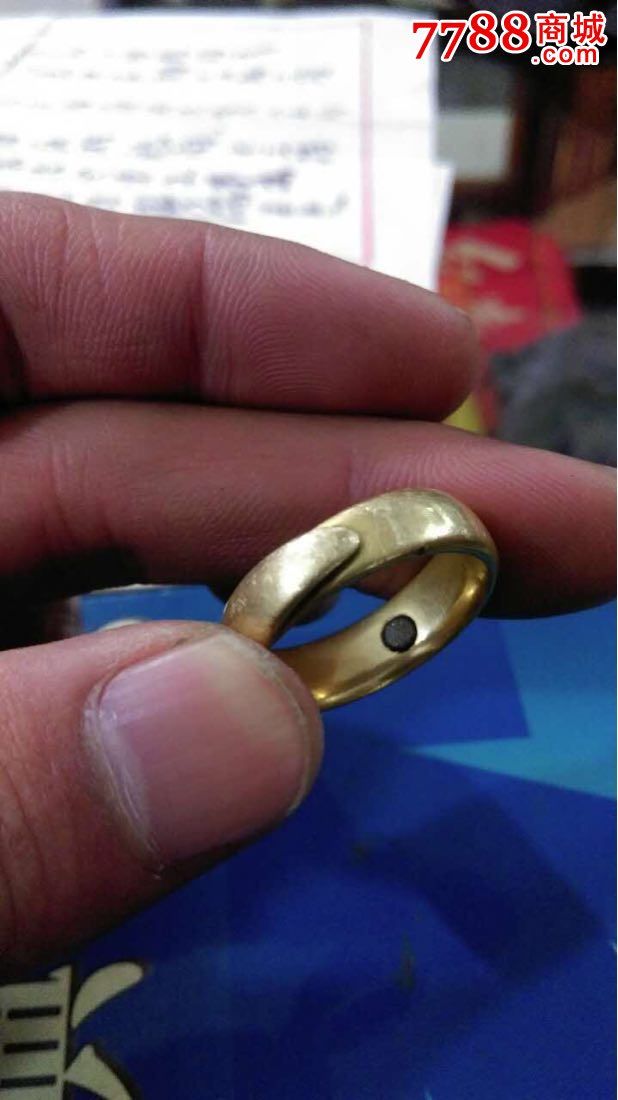 20k金戒指一只