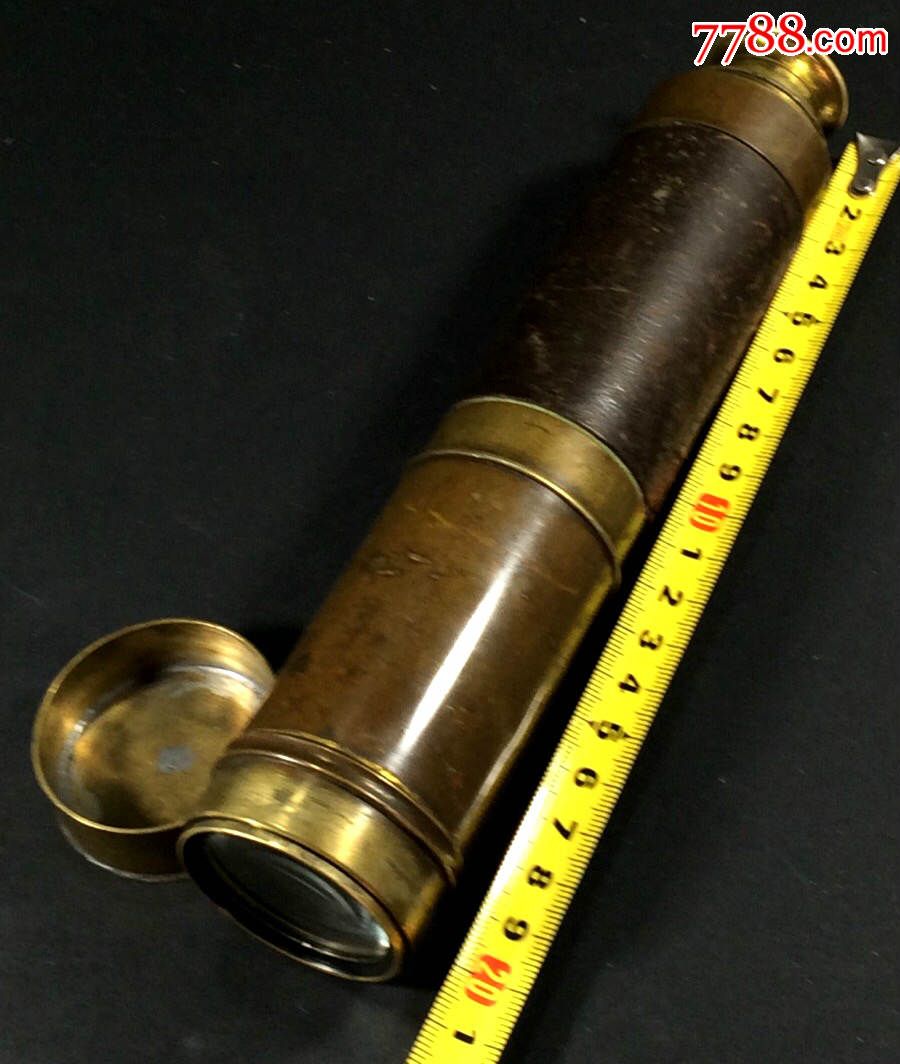英国古董单筒望远镜