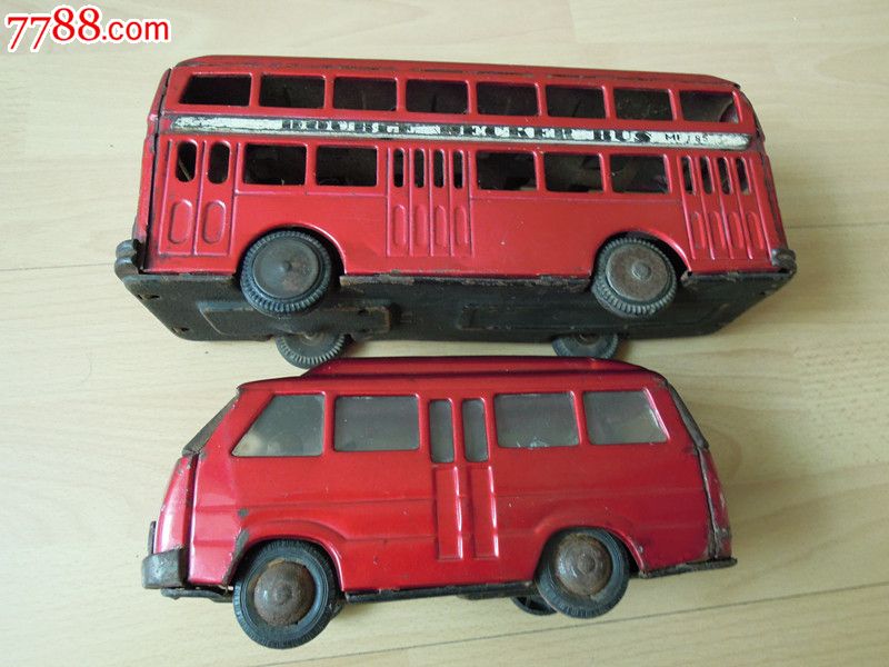 老铁皮玩具—两辆红色惯性汽车_价格元_第7张_7788收藏__中国收藏