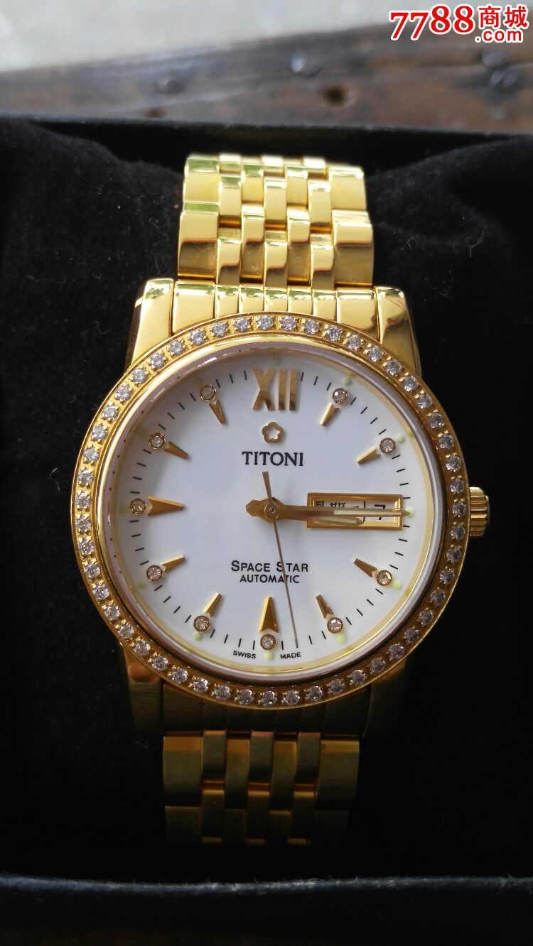 瑞士名表新款梅花厚镀金全自动男表