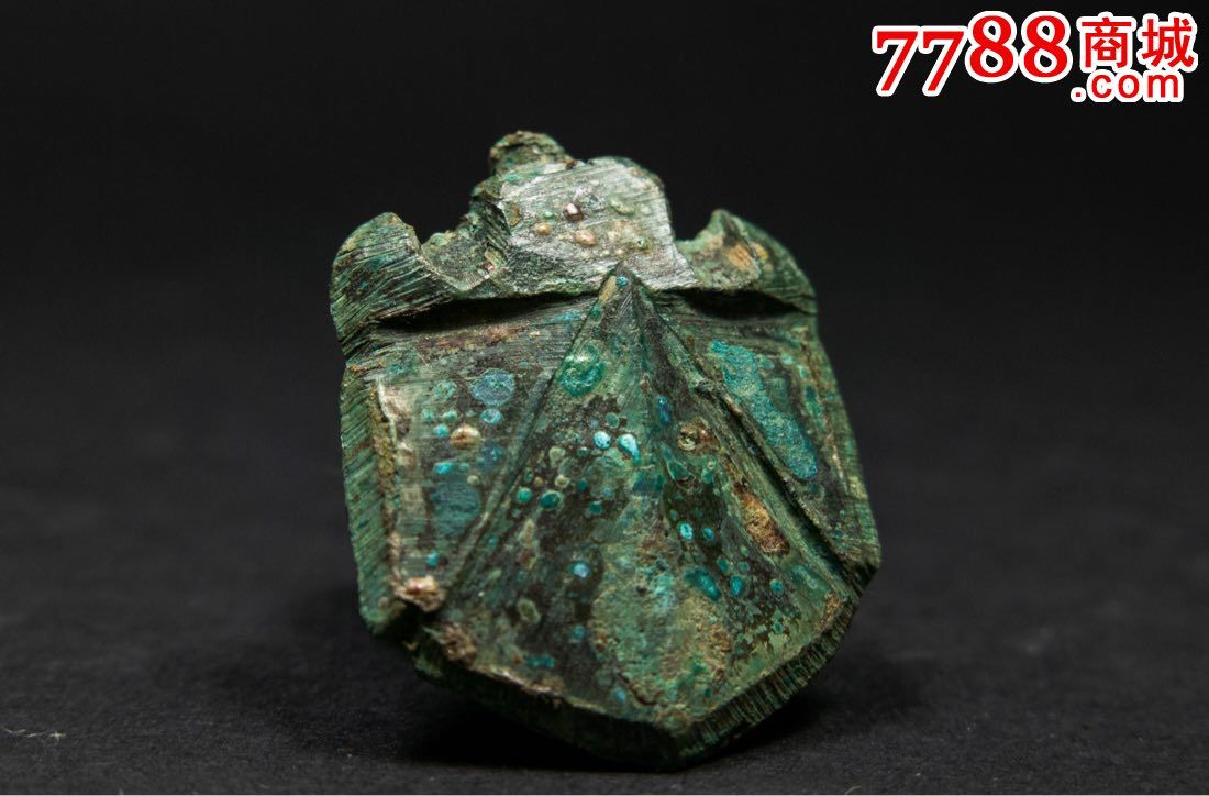 西汉,青铜 蝉 ,镶嵌用,题材稀少!生坑秀美