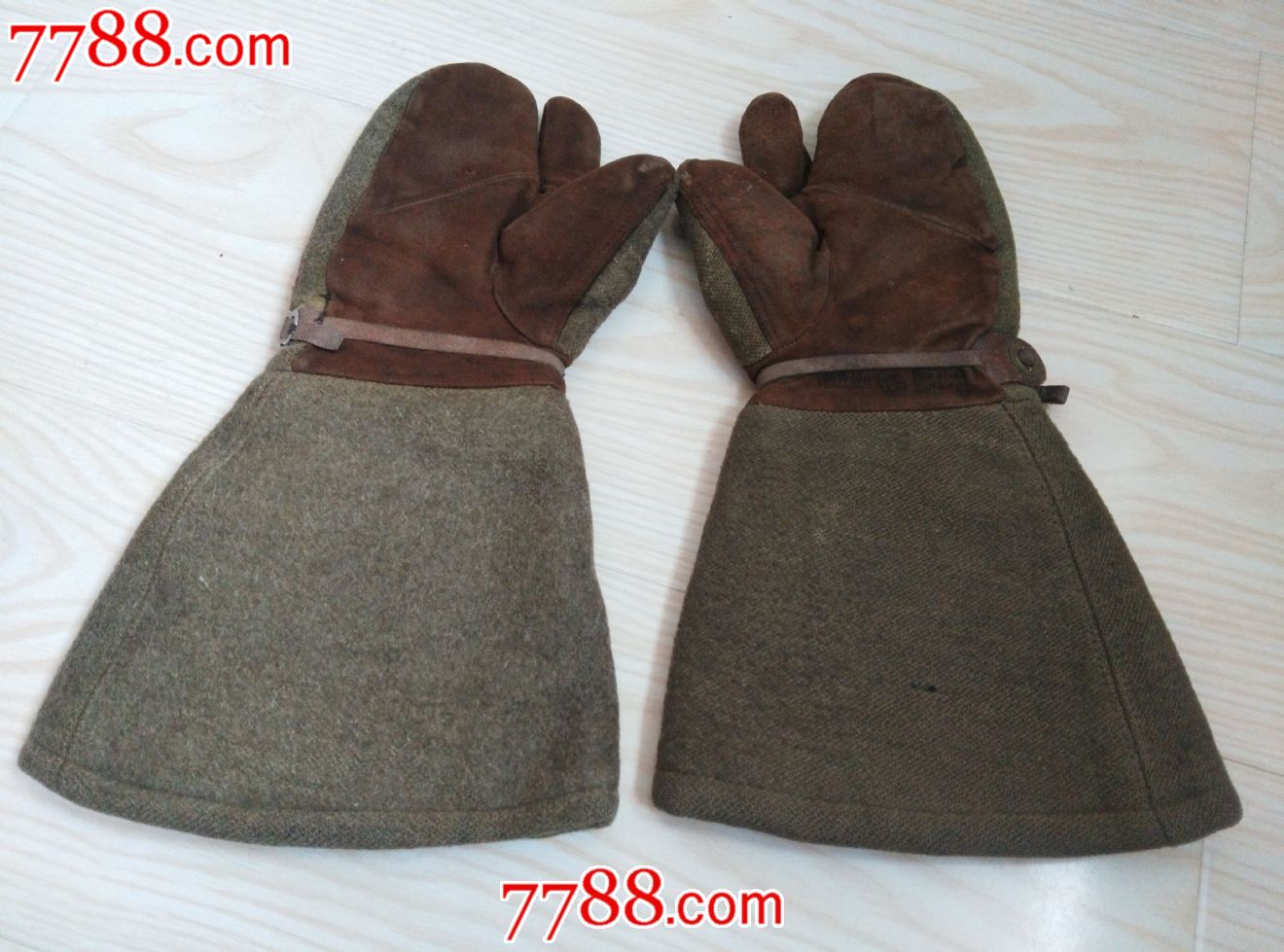日本关东军侵华棉手套