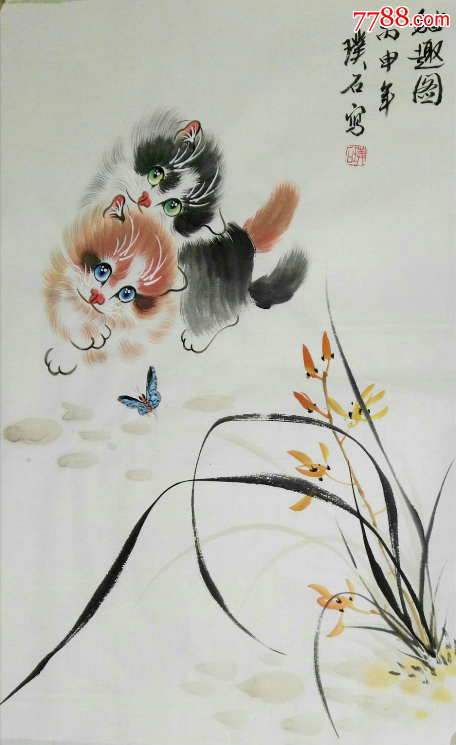 猫王杨广中老师精品猫图