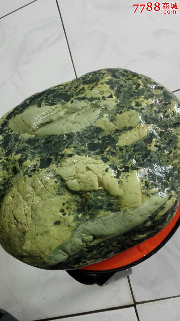 天山奇石蛇纹石无题